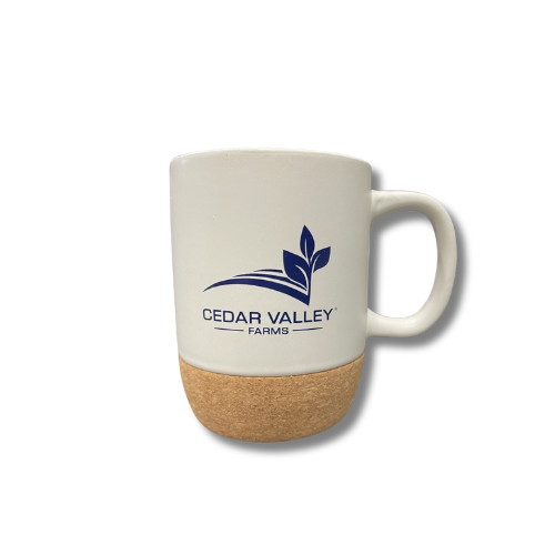 Cedar Valley Farms Coffee Mug with Lid