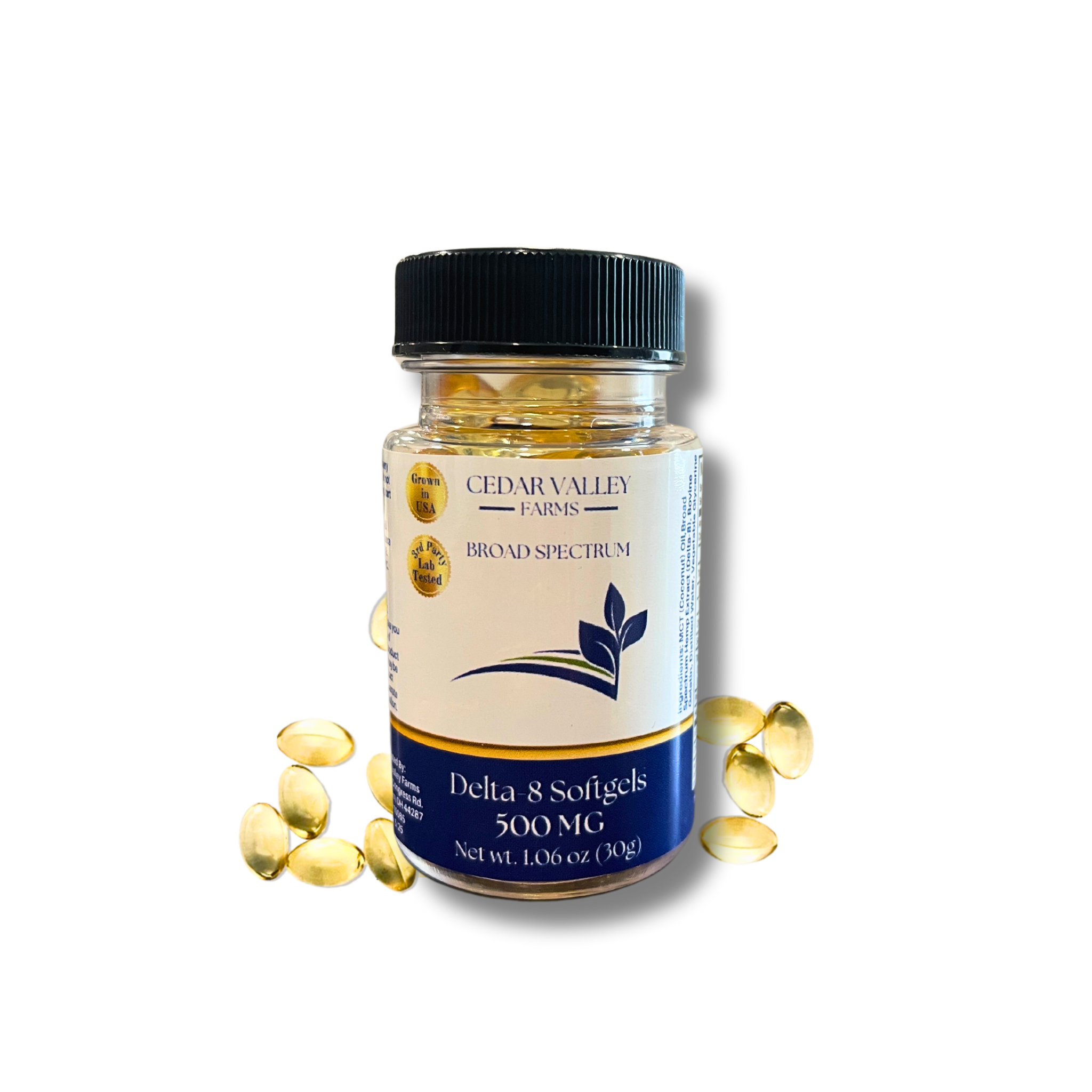 Delta 8 500 MG Softgels